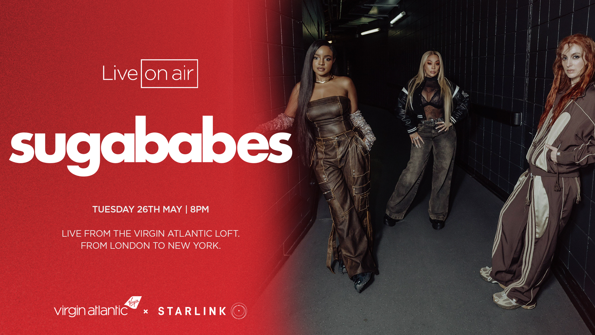 Sugababes to perform live onboard Virgin Atlantic