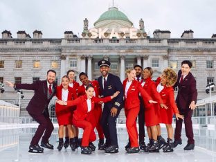 Virgin Atlantic brings the magic of travel to Skate at Somerset House